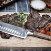 Laguiole Style de Vie Santokumes Olijfhout Met Snijplank