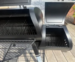 Landmann BBQ / Smoker Vinson 200 - Houtskoolbarbecue - Grilloppervlak 70.5 x 39.5 cm