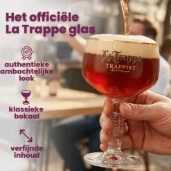 La Trappe Bierglazen 250 ml - 4 Stuks