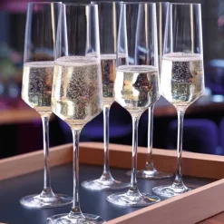Leonardo Champagneglazen - Flutes - Puccini - 280 ml - 6 stuks