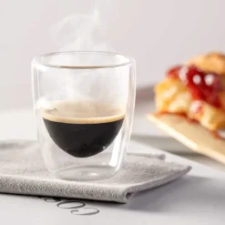 Leonardo Dubbelwandige Espresso Glazen Duo 100 ml - 2 Stuks