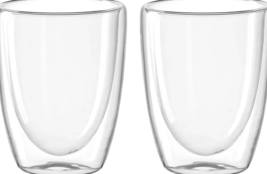Leonardo Dubbelwandige Koffieglazen Duo 300 ml - 2 Stuks