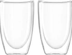 Leonardo Dubbelwandige Latte Macchiato Glazen Duo 400 ml - 2 stuks