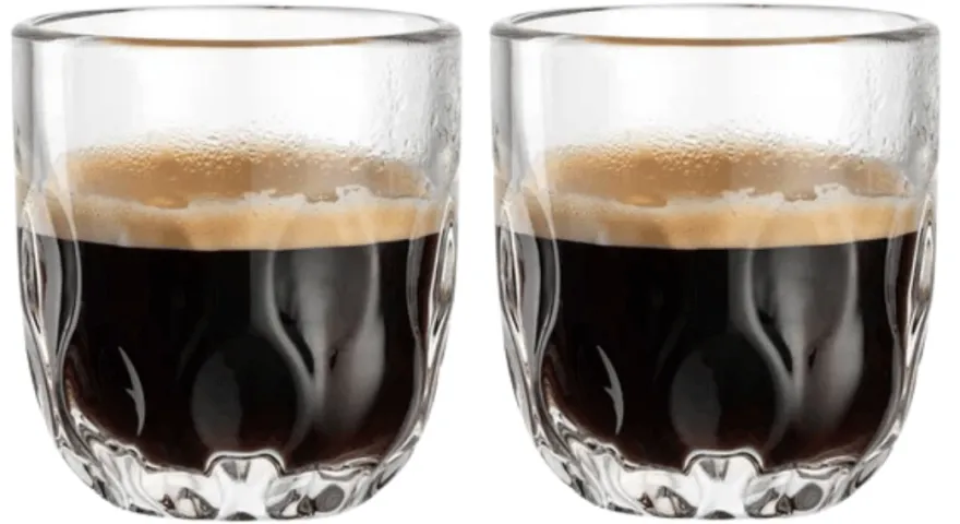 Leonardo Espressoglazen - Gocce Tre - 60 ml - 2 Stuks