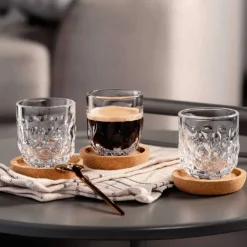Leonardo Espressoglazen - Gocce Tre - 60 ml - 2 Stuks
