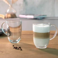 Leonardo Latte Macchiato Glazen - Napoli 380 ml - 6 stuks - Hittebestendig