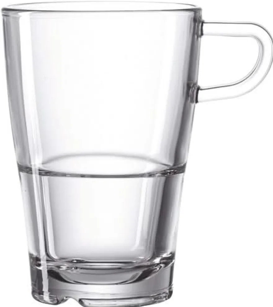 Leonardo Latte Macchiato Glazen Senso - Stapelbaar - 350 ml - 6 stuks