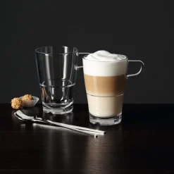 Leonardo Latte Macchiato Glazen Senso - Stapelbaar - 350 ml - 6 stuks
