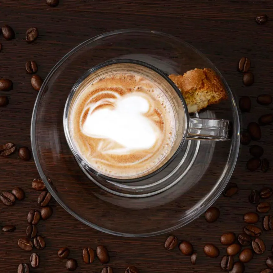Leonardo Latte Macchiato Glazen Senso - Stapelbaar - 350 ml - 6 stuks