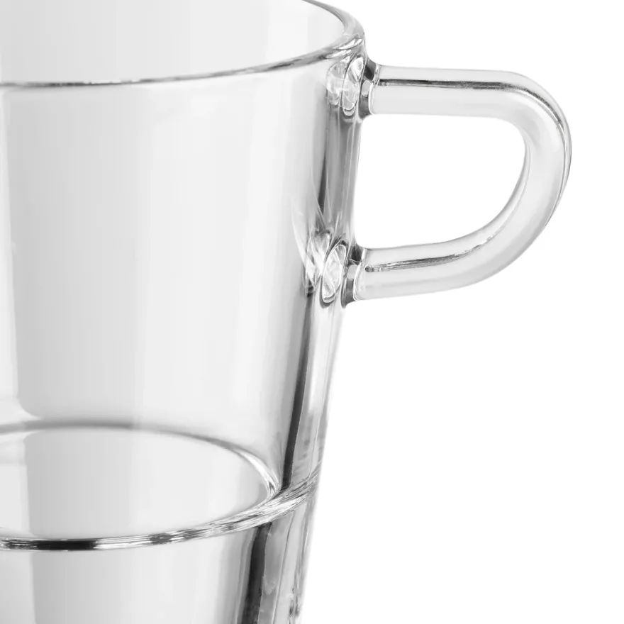 Leonardo Latte Macchiato Glazen Senso - Stapelbaar - 350 ml - 6 stuks