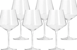 Leonardo Rode Wijnglazen / Gin Tonic Glazen - Puccini - 730 ml - 6 stuks