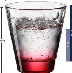 Leonardo Waterglazen Optic - 215 ml - 6 stuks