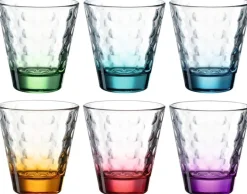 Leonardo Waterglazen Optic - 215 ml - 6 stuks