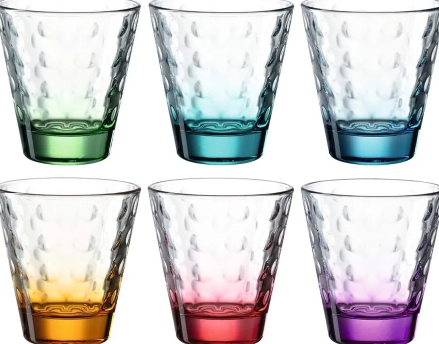 Leonardo Waterglazen Optic - 215 ml - 6 stuks