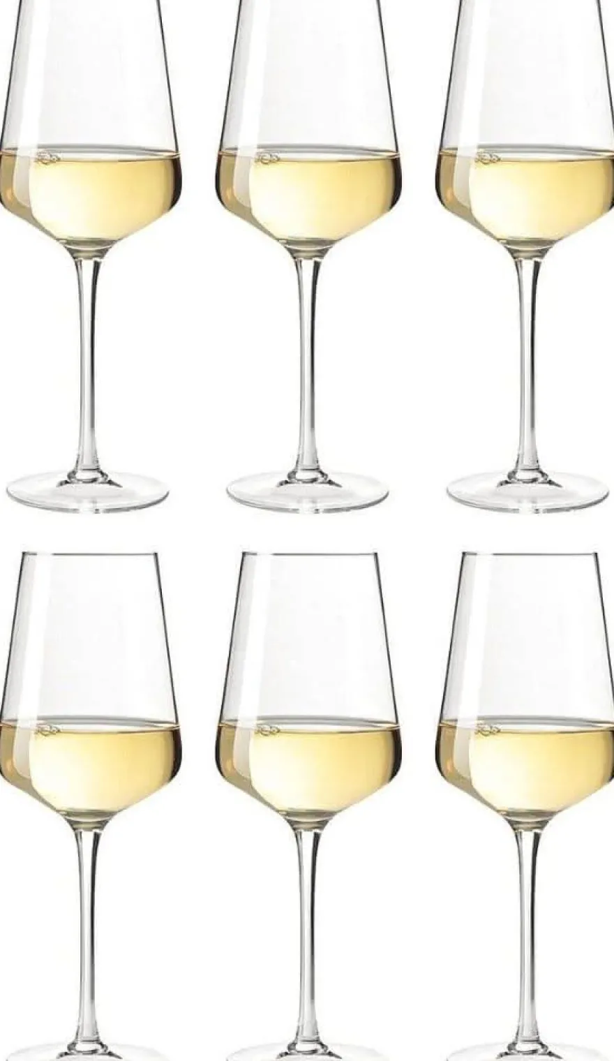 Leonardo Witte Wijnglazen - Puccini - 560 ml - 6 stuks