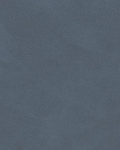 LIND DNA Placemats Nupo - Leer - Dark Blue - Curved - Afwasbaar - 44 x 37 cm - 2 Stuks