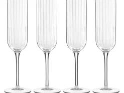 Luigi Bormioli Champagneglazen - Flutes - Bach - 210 ml - 4 Stuks