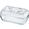 Luminarc Botervloot met Opdruk - glas