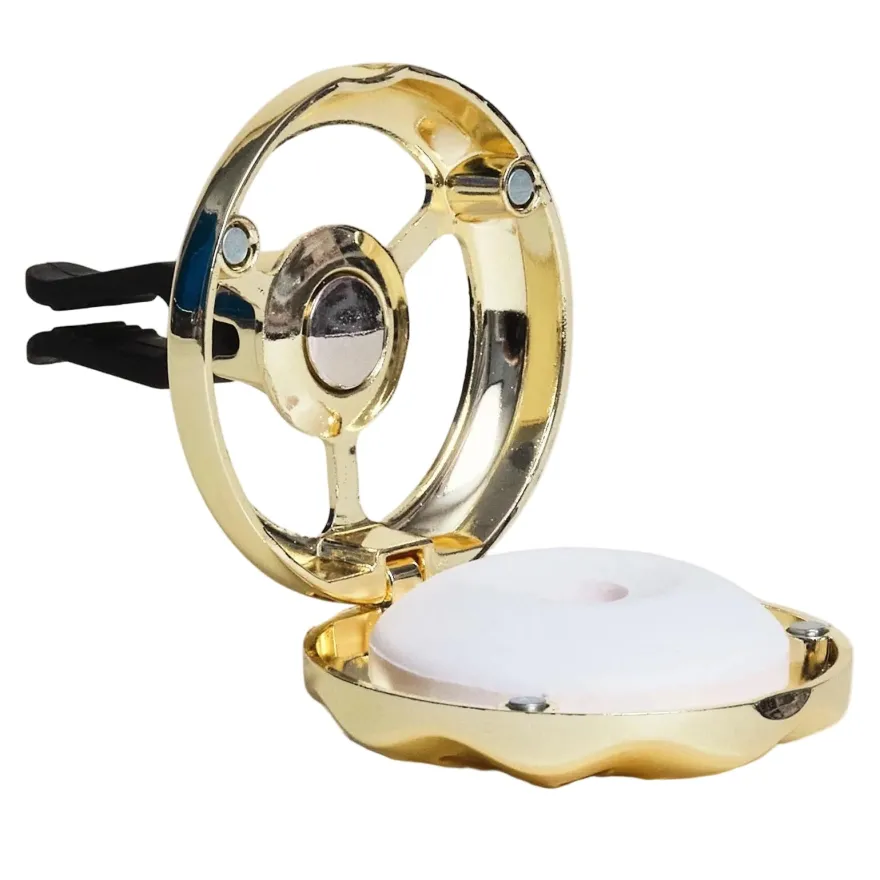 Maison Berger Autoparfum Diffuser Magical Gold - Amber Powder - met navulling
