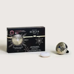 Maison Berger Autoparfum Startersset + 1 navulling Pomelis On/Off - Splendeur Vanillée - Met navulling