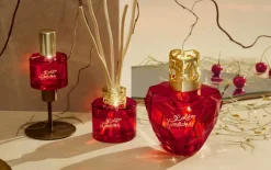 Maison Berger Giftset Duo Lolita Lempicka Sweet - Geurstokjes 80 ml & Roomspray 50 ml - Rood