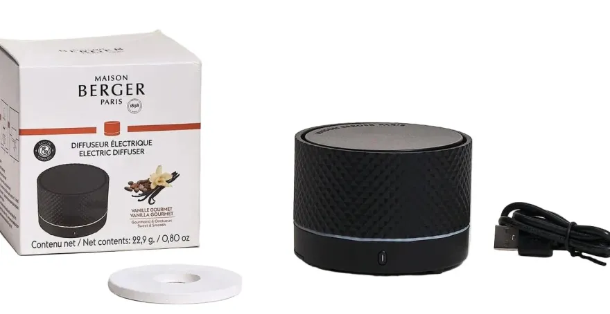 Maison Berger Nomad / Aroma Diffuser Zwart Chic - Vanilla Gourmet