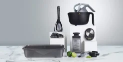 MasterClass Bakset Smart Space 7-Delig - Standaard anti-aanbaklaag