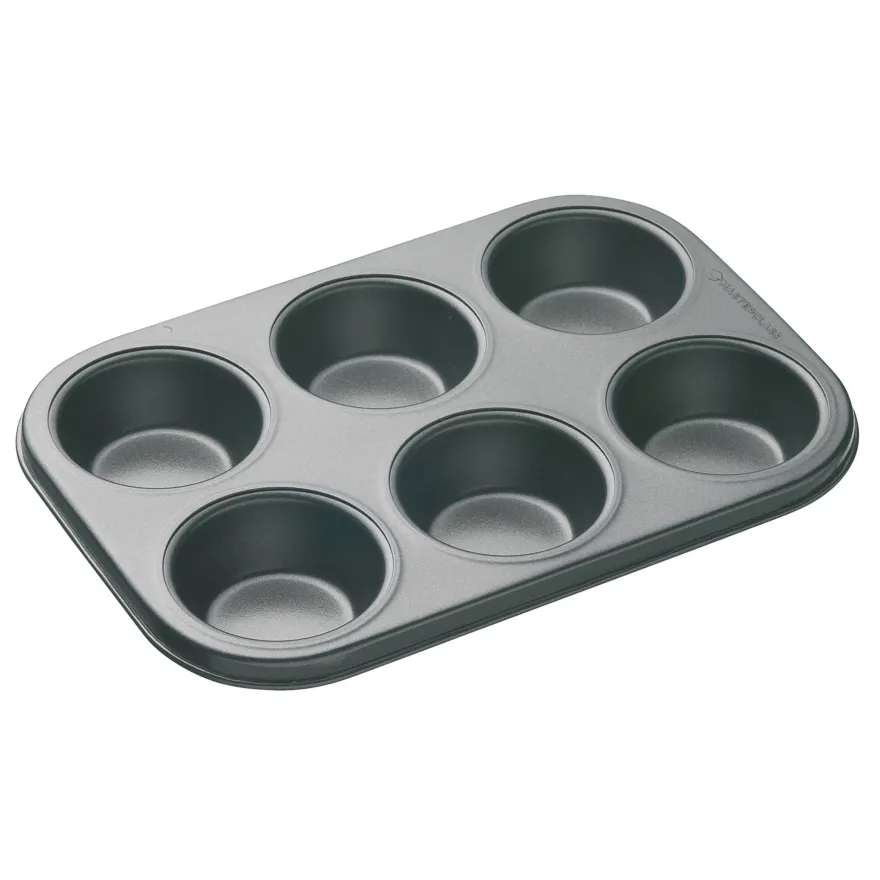 MasterClass Muffinvorm - 6 muffins - 27 x 18 cm