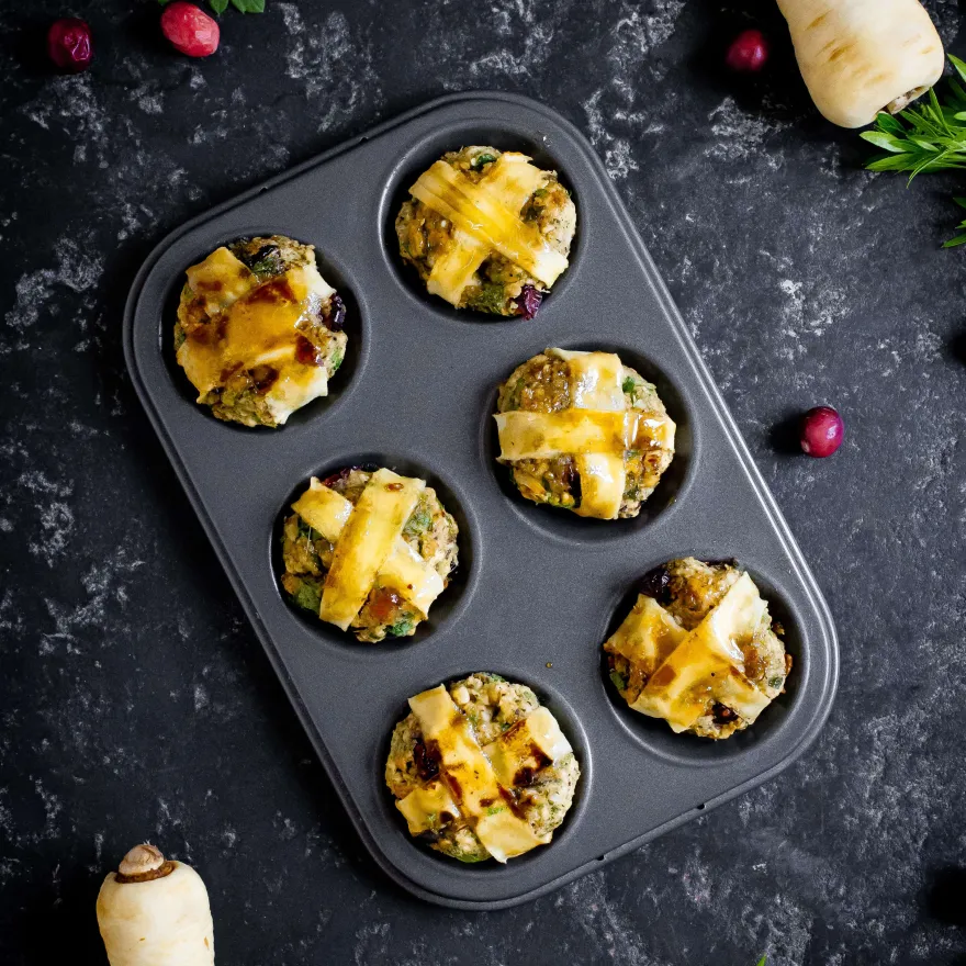 MasterClass Muffinvorm - 6 muffins - 27 x 18 cm
