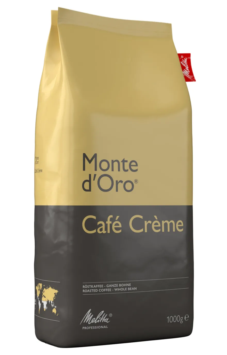 Melitta Koffiebonen Monte d'Oro Mild - Café Créme - 1 kg