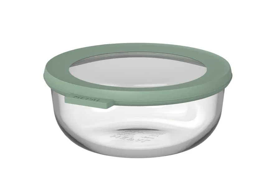 Mepal Glazen Vershoudbakje Cirqula Nordic Sage Rond - 750 ml