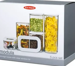 Mepal Voorraadpotten Set Modula Wit 7-delig