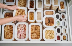 Mepal Voorraadpotten Set Modula Wit 9-delig