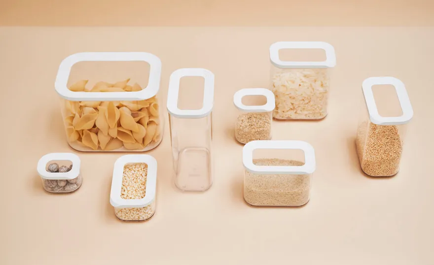 Mepal Voorraadpotten Set Modula Wit 3-delig