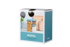 Mepal Voorraadpotten Set Omnia Zwart 3-delig