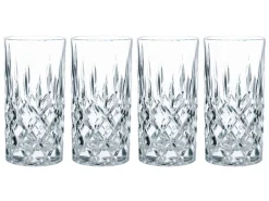 Nachtmann Longdrinkglazen Noblesse - 370 ml - 4 stuks