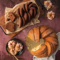 Nordic Ware Tulbandvorm Braided Bundt Goud - Gietaluminium - ø 27 cm