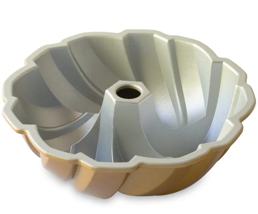 Nordic Ware Tulbandvorm Braided Bundt Goud - Gietaluminium - ø 27 cm