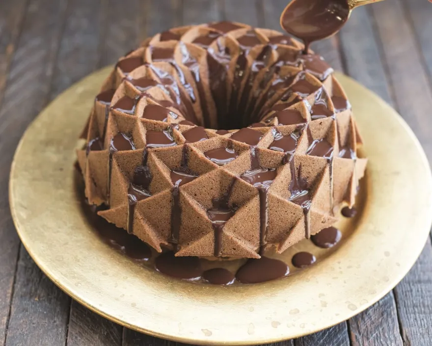 Nordic Ware Tulbandvorm Jubilee Bundt Goud - Gietaluminium - ø 25 cm
