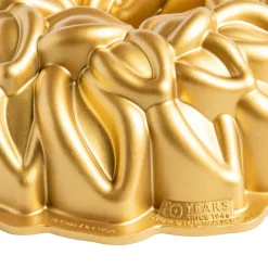 Nordic Ware Tulbandvorm Laurel Wreath Bundt Goud - Gietaluminium - ø 27 cm