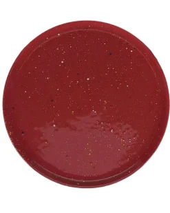 ONA Dinerborden Fika Burgundy ΓΈ 25 cm - 4 Stuks