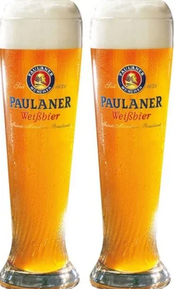Paulaner Bierglazen Weizen 300 ml - 2 stuks