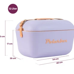 Polarbox Koelbox met Schouderband - Paars-Sorbet - 12 Liter