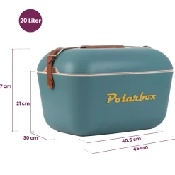 Polarbox Koelbox met Schouderband - Green Forest-Black - 20 Liter