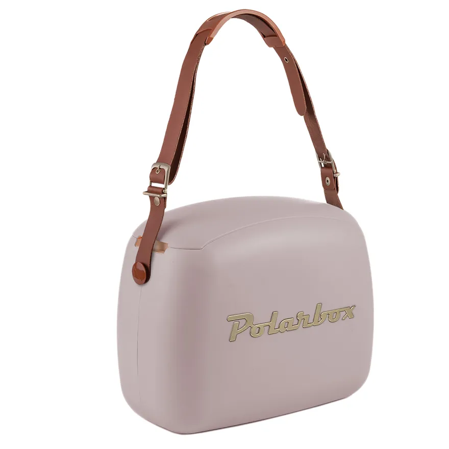 Polarbox Mini Koelbox / Coolerbag met 2 Lunchboxen - Pearl-Gold - 6 Liter