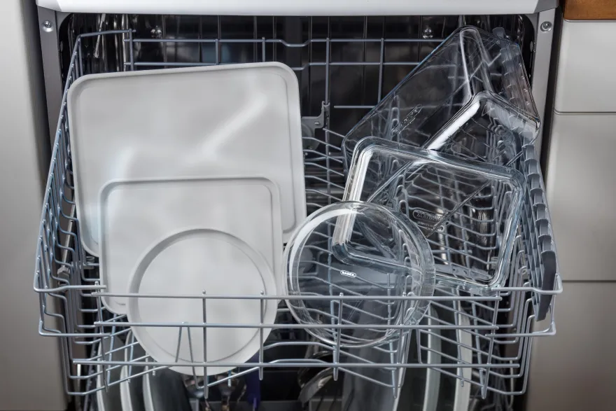 Pyrex Glazen Ovenschaalset met deksel Cook & Freeze 4-Delig - 800 ml, 1.5 Liter, 2.6 Liter & 4 Liter