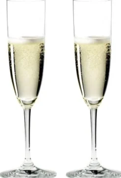 Riedel Champagneglazen - Flutes - Vinum - 160 ml - 2 stuks
