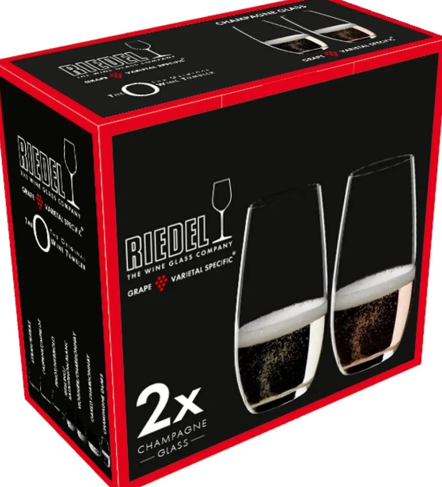 Riedel Champagne Glazen O Wine - 265 ml - 2 stuks