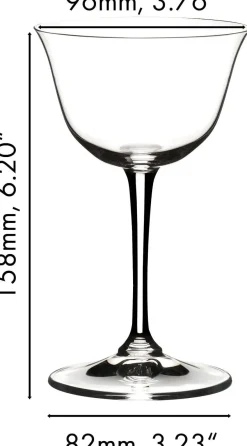 Riedel Cocktailglazen Sour - 220 ml - 2 stuks