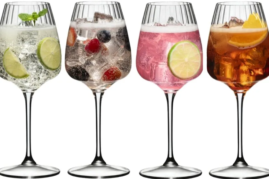 Riedel Cocktailglazen / Spritz Glazen - Mixing Set Spritz - 550 ml - 4 Stuks